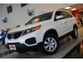 2011 Snow White Pearl Kia Sorento LX  photo #2