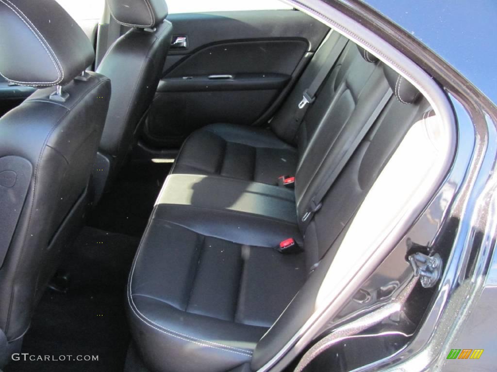 2010 Fusion SEL V6 - Tuxedo Black Metallic / Charcoal Black photo #13