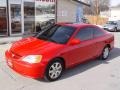 2003 Rallye Red Honda Civic EX Coupe  photo #3