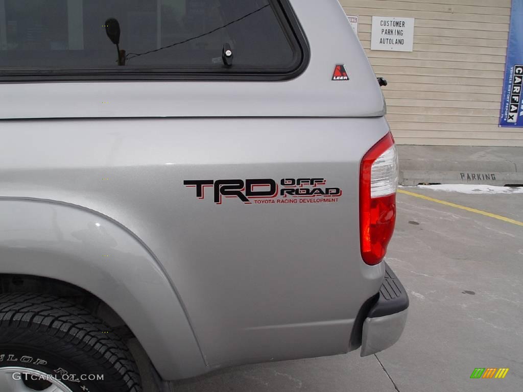 2006 Tundra SR5 Double Cab 4x4 - Phantom Gray Pearl / Light Charcoal photo #13
