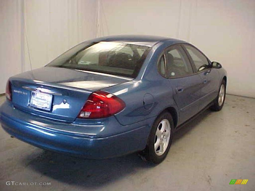 2002 Taurus SES - Medium Royal Blue Metallic / Dark Charcoal photo #23