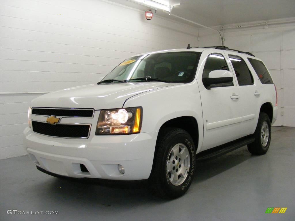 2007 Tahoe LT - Summit White / Ebony photo #1