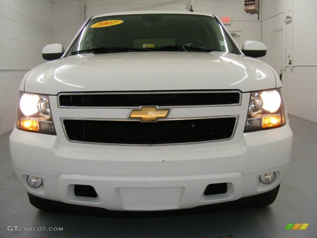 2007 Tahoe LT - Summit White / Ebony photo #2