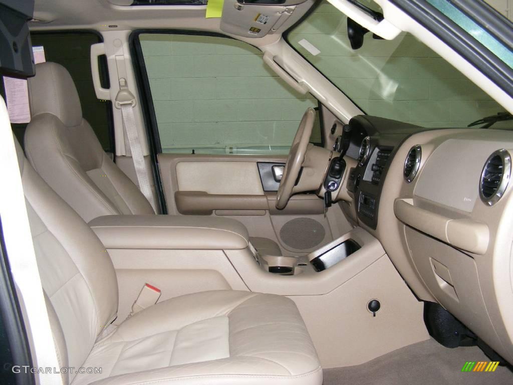 2003 Expedition Eddie Bauer 4x4 - Estate Green Metallic / Medium Parchment photo #22