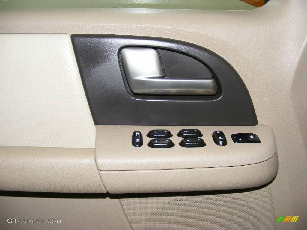 2003 Expedition Eddie Bauer 4x4 - Estate Green Metallic / Medium Parchment photo #46