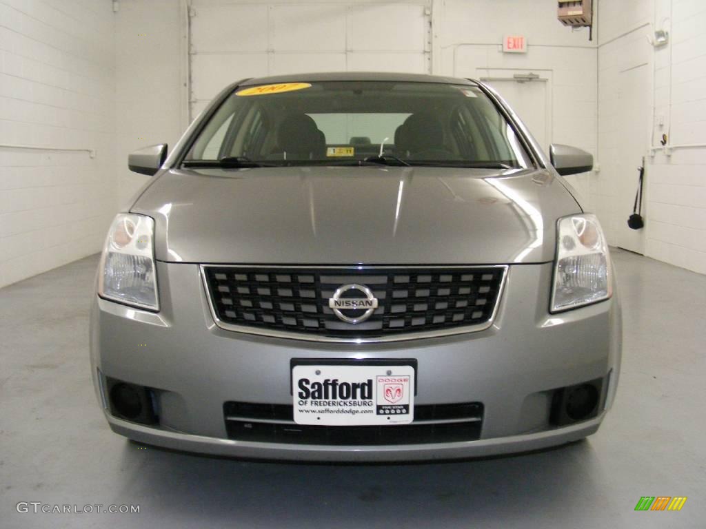 2007 Sentra 2.0 S - Magnetic Gray / Charcoal/Steel photo #2