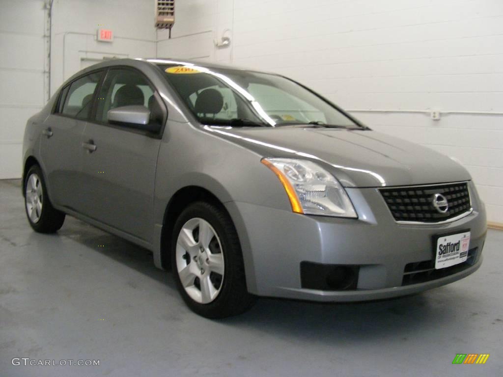 2007 Sentra 2.0 S - Magnetic Gray / Charcoal/Steel photo #3
