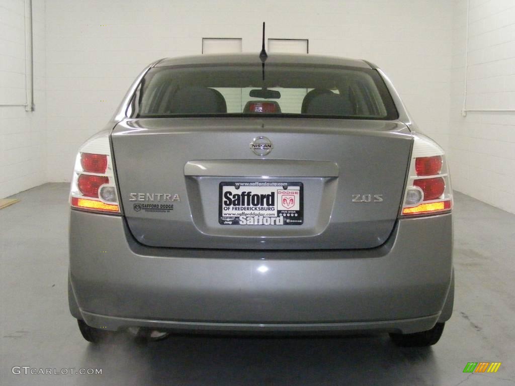 2007 Sentra 2.0 S - Magnetic Gray / Charcoal/Steel photo #5