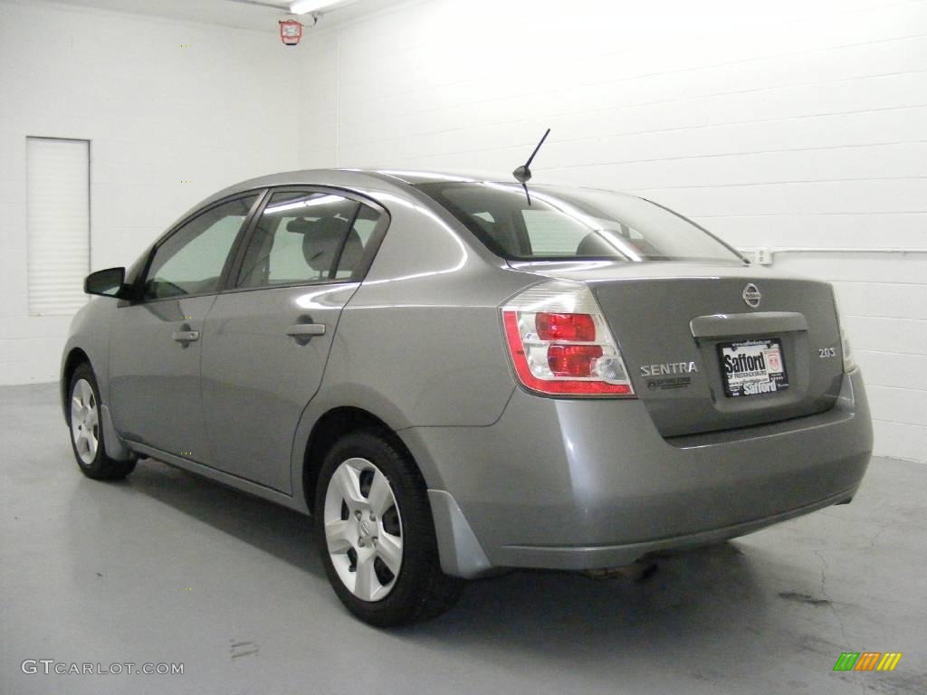 2007 Sentra 2.0 S - Magnetic Gray / Charcoal/Steel photo #6