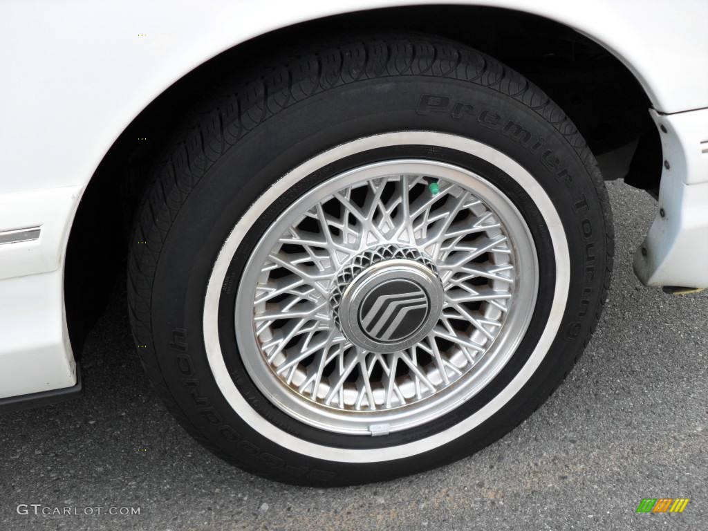 1996 Grand Marquis LS - Vibrant White / Light Graphite photo #17