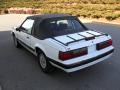 1988 Oxford White Ford Mustang LX Convertible  photo #2