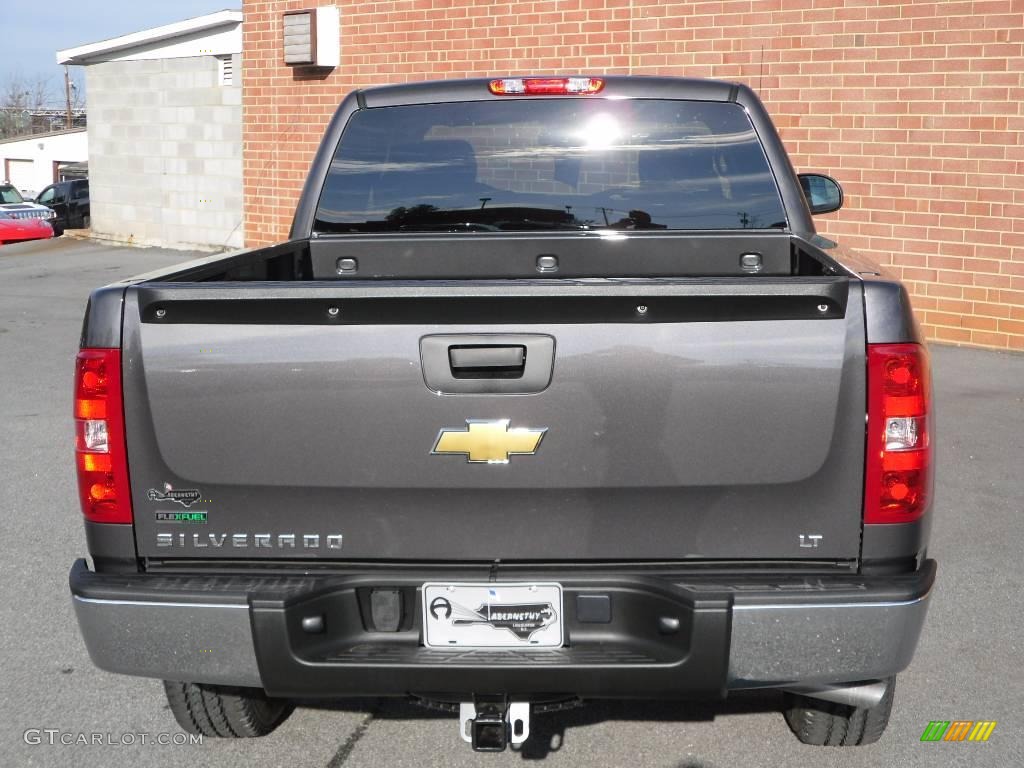 2010 Silverado 1500 LT Extended Cab 4x4 - Taupe Gray Metallic / Ebony photo #3