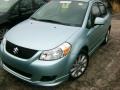 2009 Vapor Blue Metallic Suzuki SX4 Touring Sport Sedan  photo #2