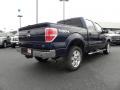 2010 Dark Blue Pearl Metallic Ford F150 Lariat SuperCrew 4x4  photo #3