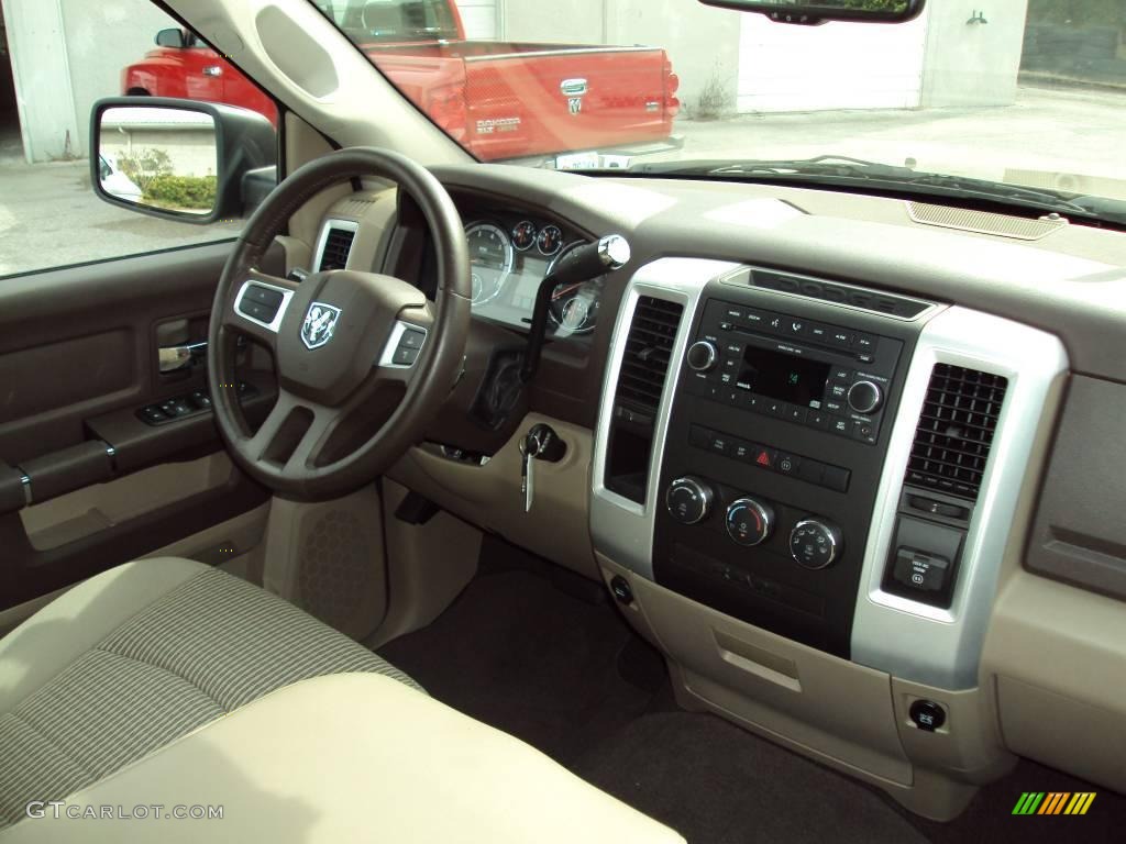 2009 Ram 1500 Big Horn Edition Crew Cab - Austin Tan Pearl / Light Pebble Beige/Bark Brown photo #11