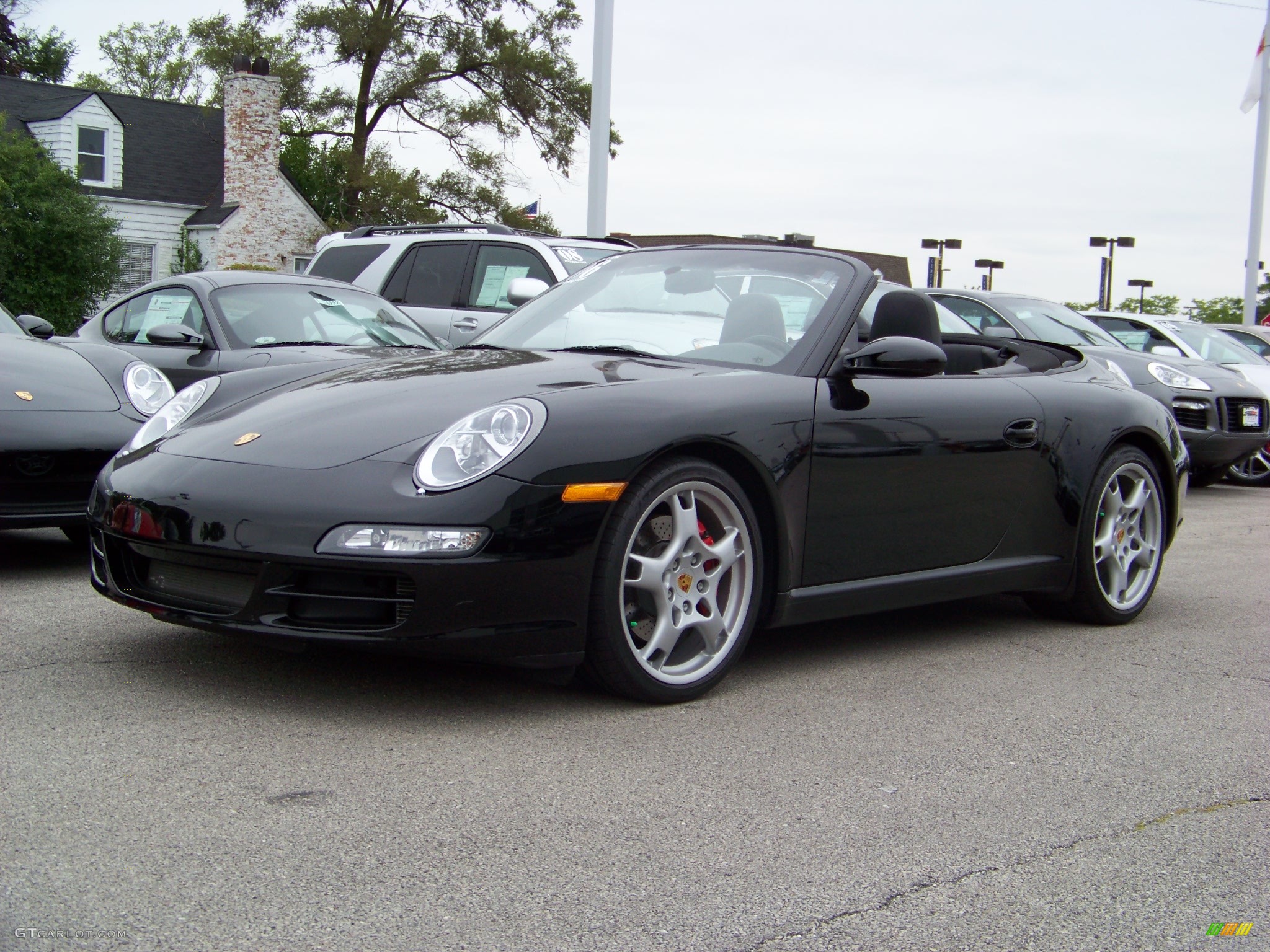 2006 911 Carrera S Cabriolet - Black / Black photo #1