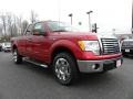 2010 Red Candy Metallic Ford F150 XLT SuperCab  photo #1
