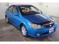 2006 Spark Blue Kia Spectra SX Sedan  photo #6