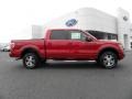 2010 Red Candy Metallic Ford F150 FX4 SuperCrew 4x4  photo #2