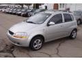 2004 Galaxy Silver Metallic Chevrolet Aveo Hatchback  photo #4