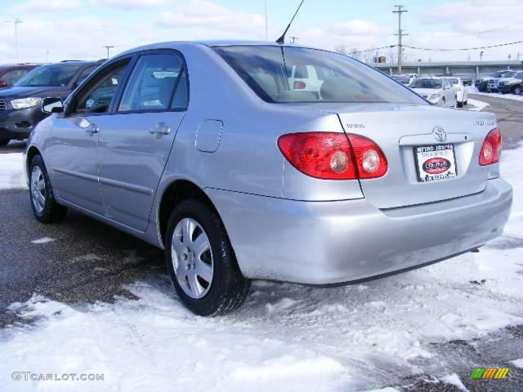 2007 Corolla LE - Silver Streak Mica / Stone photo #5