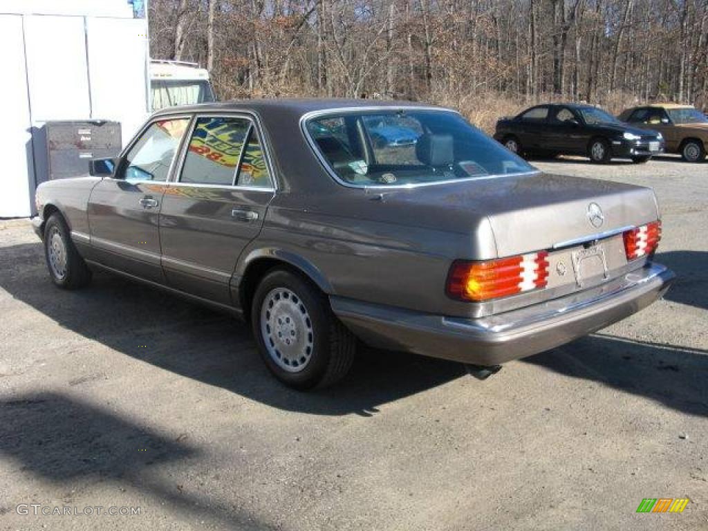 1988 S Class SE 300 - Grey Pearl Metallic / Beige photo #7