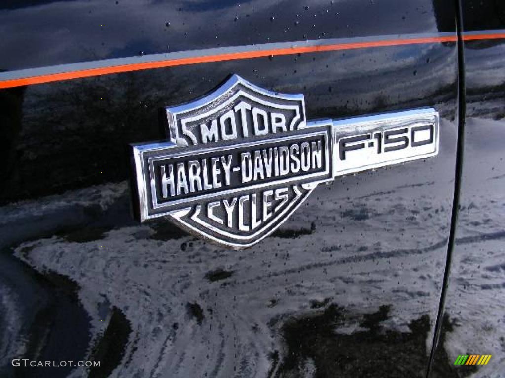 2006 F150 Harley-Davidson SuperCab - Black / Black photo #28