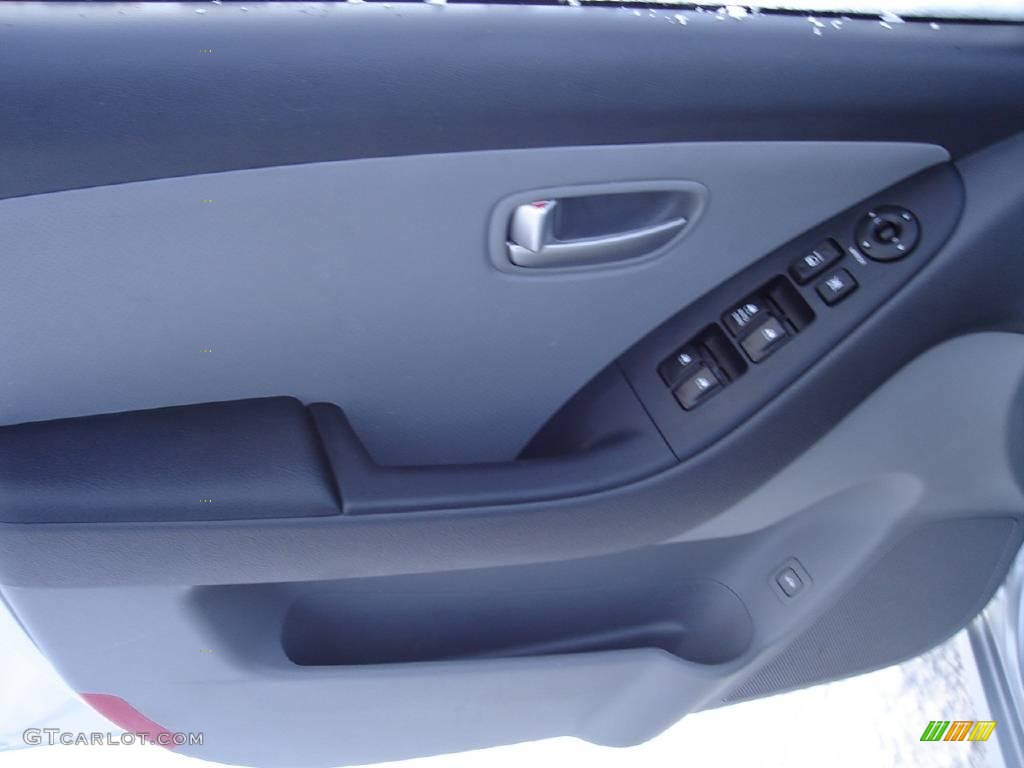 2008 Elantra GLS Sedan - QuickSilver Metallic / Gray photo #21