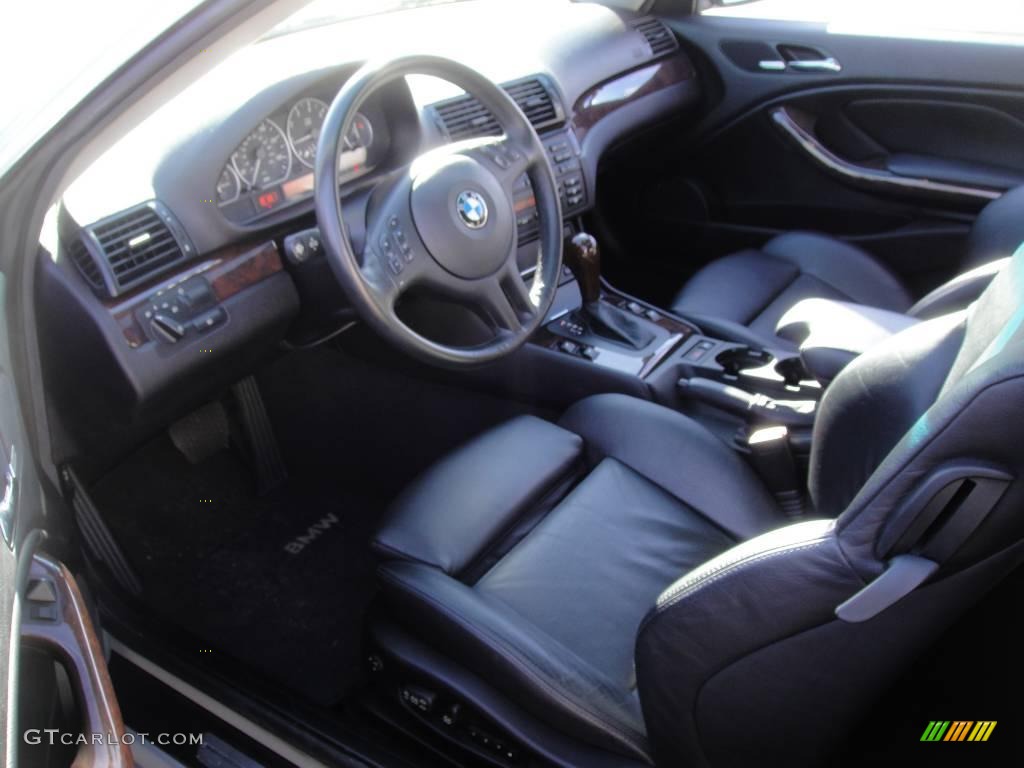 2004 3 Series 330i Coupe - Titanium Silver Metallic / Black photo #12