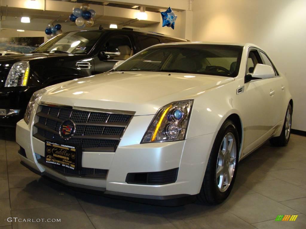 White Diamond Tri-Coat Cadillac CTS