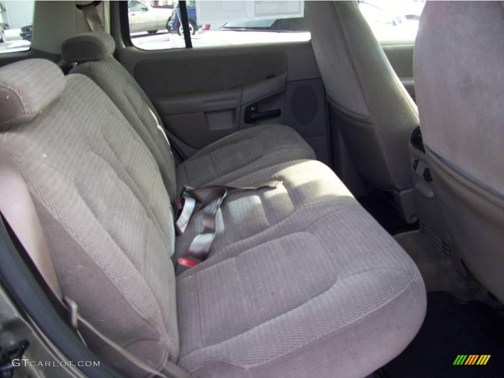 2002 Explorer XLT 4x4 - Mineral Grey Metallic / Medium Parchment photo #8