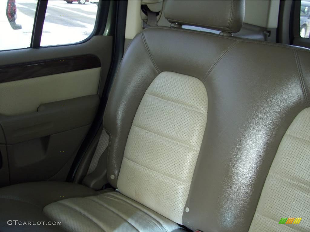 2003 Explorer Eddie Bauer 4x4 - Estate Green Metallic / Medium Parchment Beige photo #9