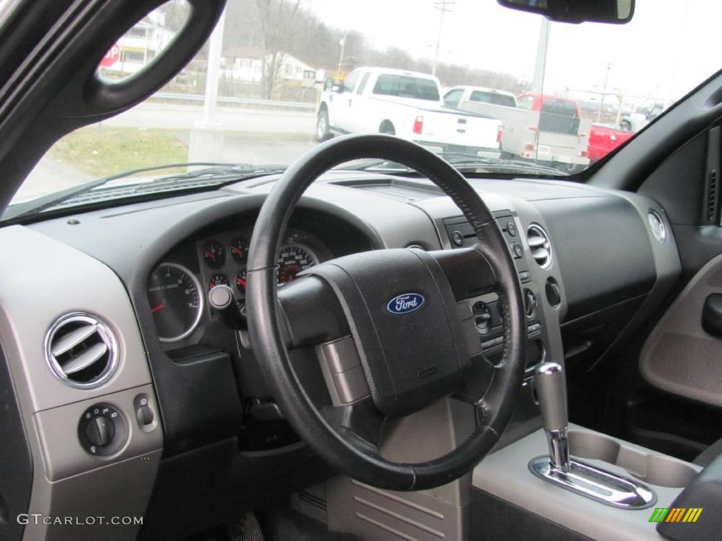 2007 F150 FX4 SuperCab 4x4 - Silver Metallic / Black photo #9