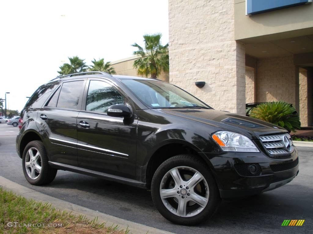 2008 ML 320 CDI 4Matic - Verde Brook Metallic / Macadamia photo #4