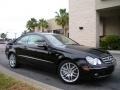 2008 Black Mercedes-Benz CLK 350 Coupe  photo #4