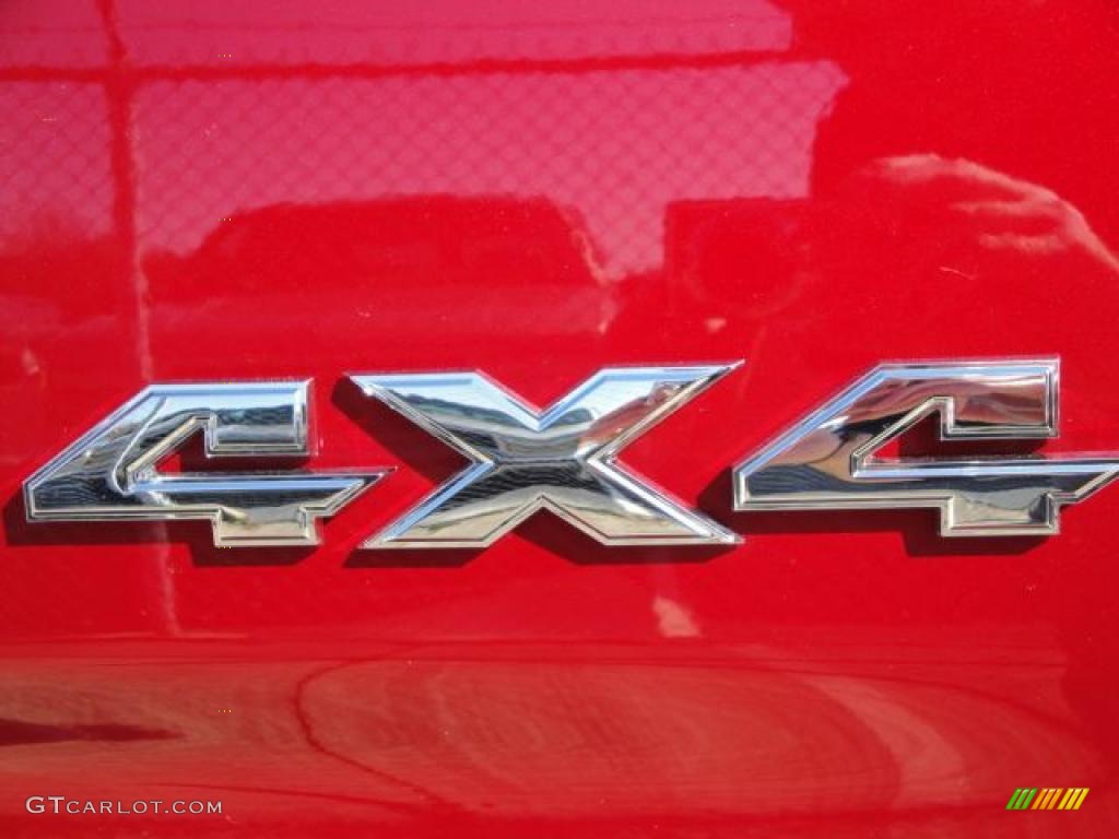 2010 Ram 1500 Big Horn Quad Cab 4x4 - Inferno Red Crystal Pearl / Dark Slate/Medium Graystone photo #9