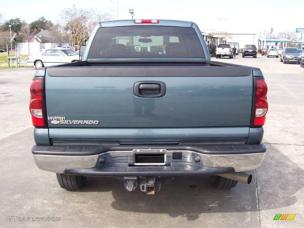 2007 Silverado 2500HD Classic LT Crew Cab - Blue Granite Metallic / Tan photo #4