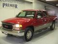 2002 Fire Red GMC Sierra 1500 SLE Extended Cab 4x4  photo #2