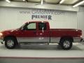 2002 Fire Red GMC Sierra 1500 SLE Extended Cab 4x4  photo #3