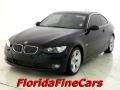2007 Black Sapphire Metallic BMW 3 Series 335i Coupe  photo #1