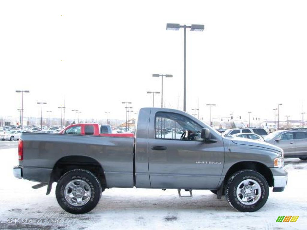 2005 Ram 1500 SLT Regular Cab 4x4 - Mineral Gray Metallic / Dark Slate Gray photo #6