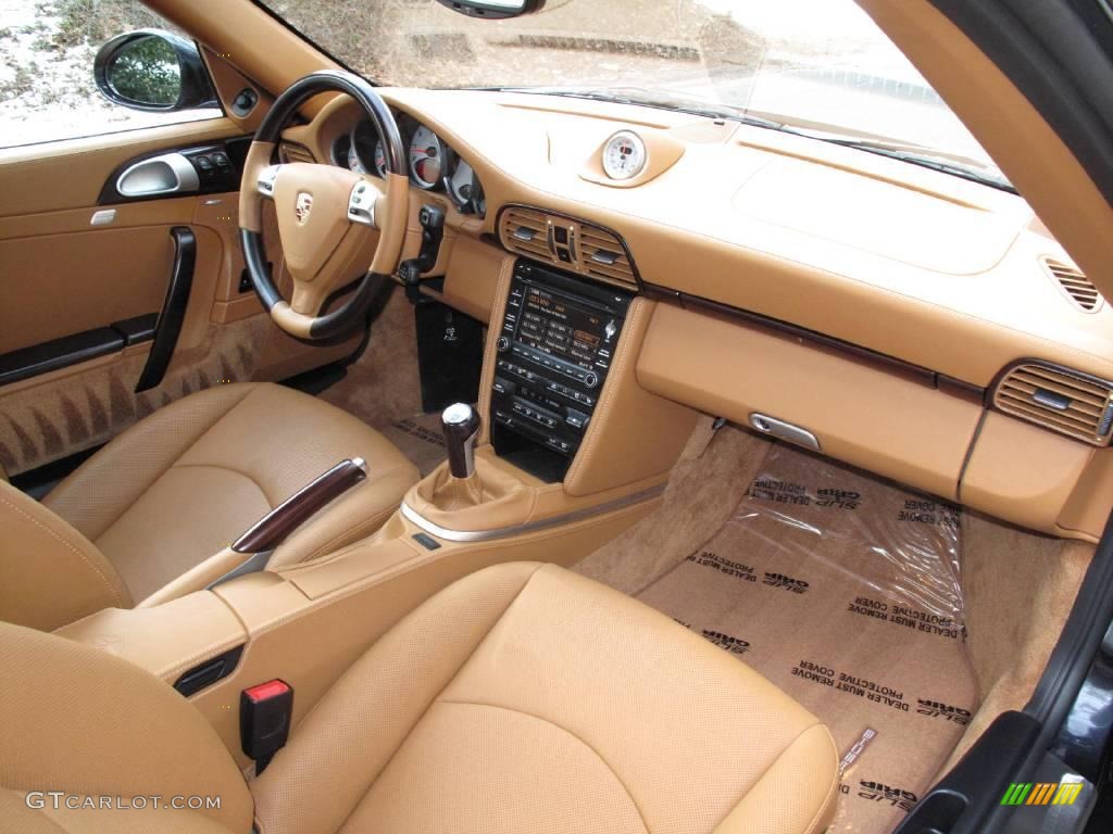 2009 911 Carrera 4S Coupe - Atlas Grey Metallic / Natural Brown photo #15