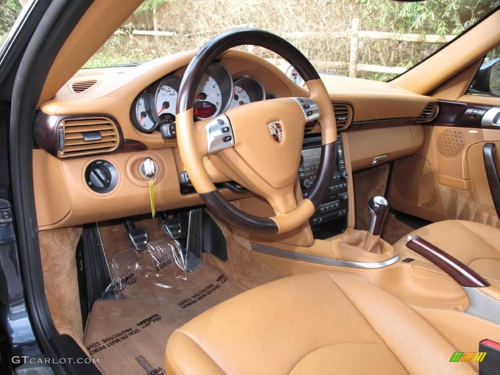 2009 911 Carrera 4S Coupe - Atlas Grey Metallic / Natural Brown photo #18