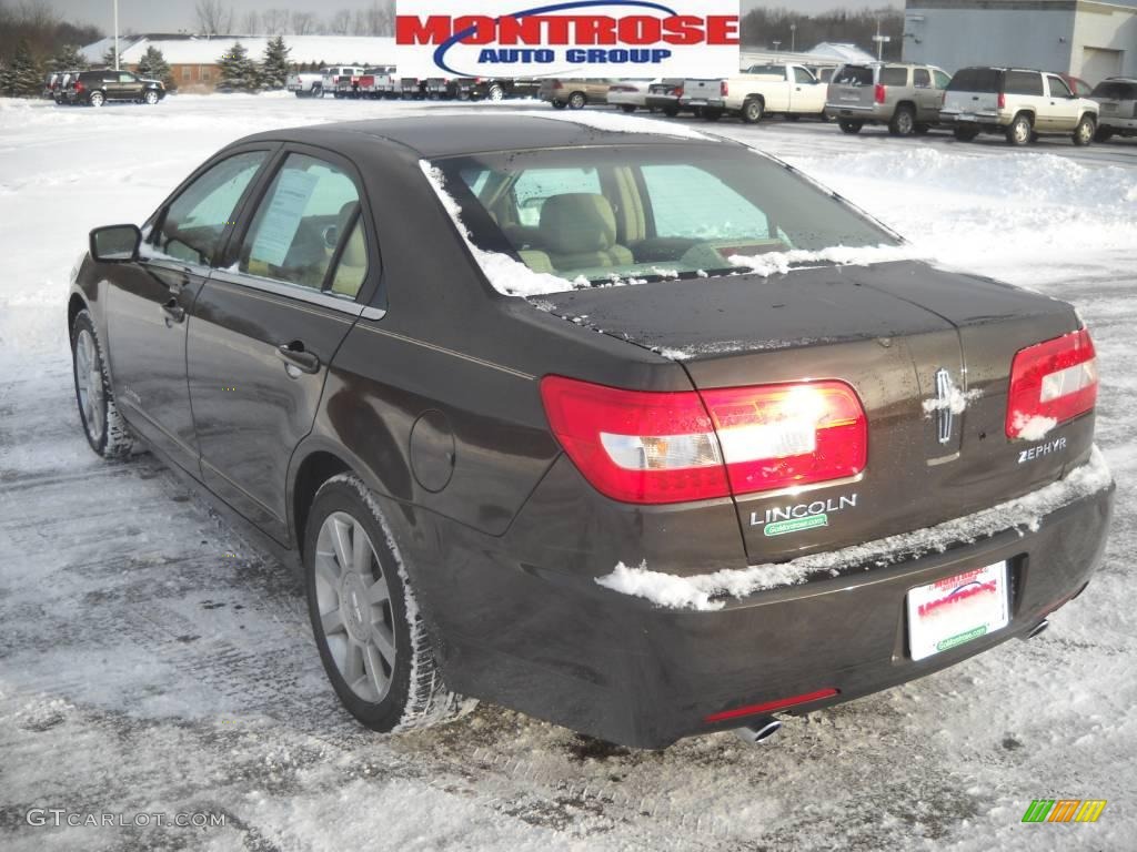 2006 Zephyr  - Charcoal Beige Metallic / Light Stone photo #5