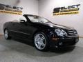 2008 Black Mercedes-Benz CLK 550 Cabriolet  photo #3