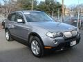 2008 Silver Grey Metallic BMW X3 3.0si  photo #2