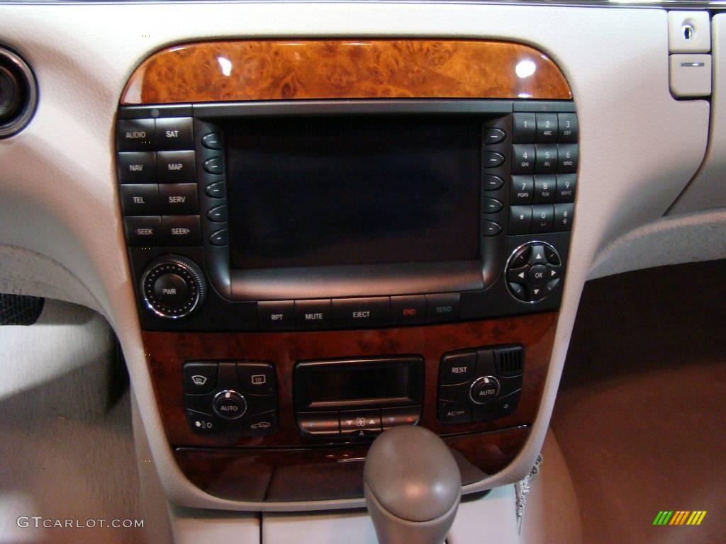 2004 S 500 4Matic Sedan - Horizon Blue Metallic / Java photo #9