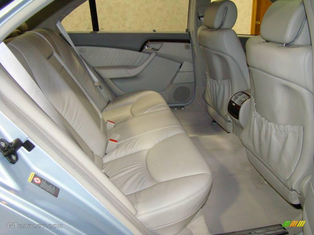 2004 S 500 4Matic Sedan - Horizon Blue Metallic / Java photo #12