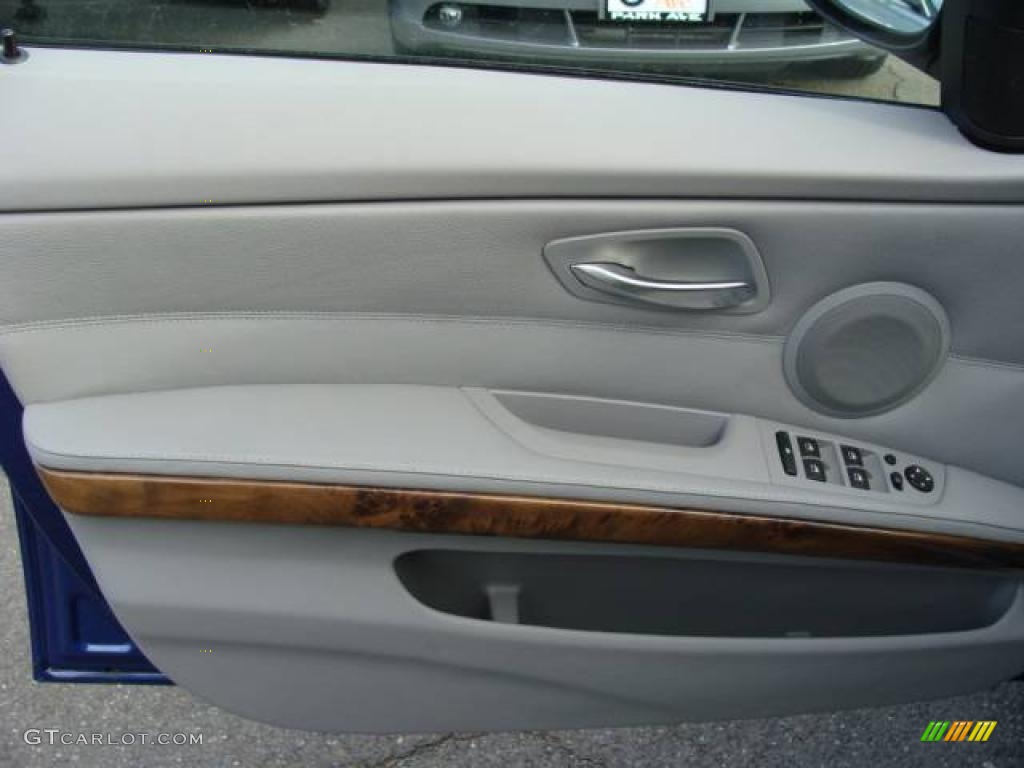 2008 3 Series 328i Sedan - Montego Blue Metallic / Gray photo #9