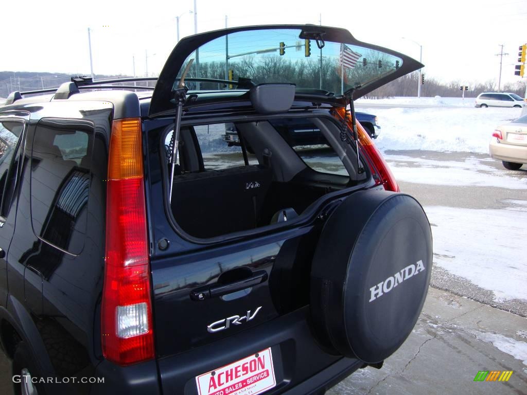 2002 CR-V EX 4WD - Nighthawk Black Pearl / Black photo #26